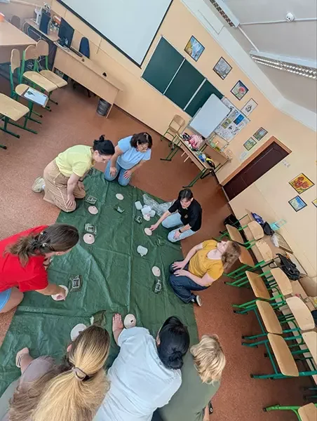 Кожен може врятувати: навчання з домедичної допомоги